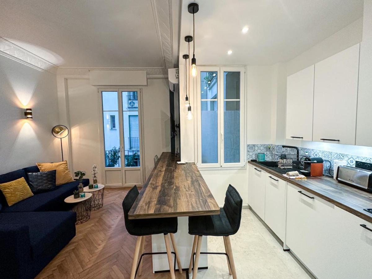 Clemenceau - Appartement Central, Calme, Cosy, Moderne Nice Extérieur photo